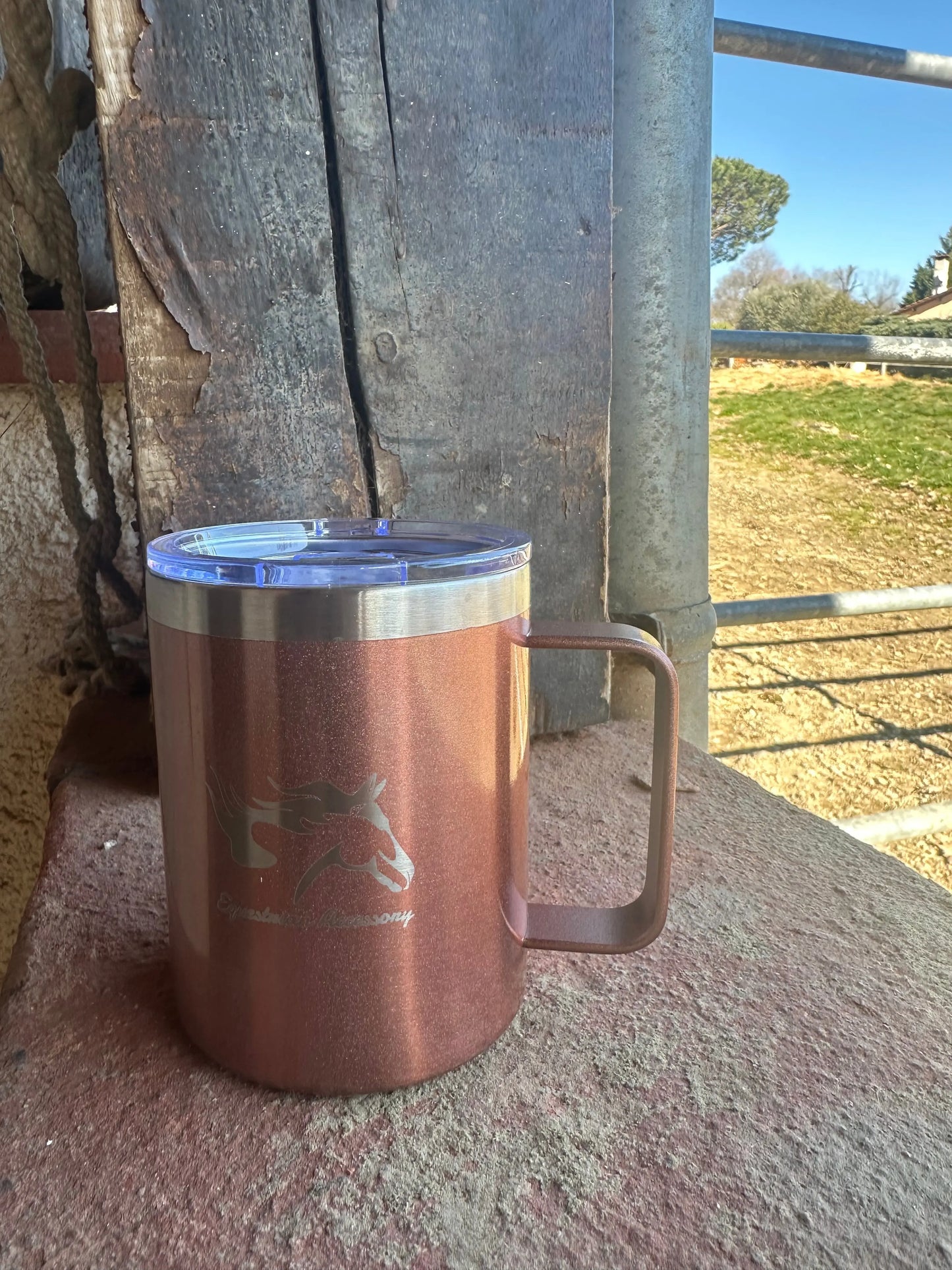 Tasse isotherme avec poignée Equestrian Accessory
